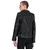 Moška jakna (biker) STRAIGHT TO HELL - Commando - Black/Silver - Ball Pull/Red Lining - COM-BLK-NIC-MOD