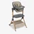 Kikka Boo Kolevka + hranilica set 2in1 Sleat Me Beige