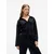 KARL LAGERFELD Bluza A4W44007 Črna Regular Fit