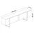 Hanah Home Luxe Set za dnevnu sobu, 2 komada, Antracit