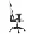 Igraća stolica bijelo-crna od umjetne kože