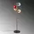 Opviq Podna lampa Benek-15-14546, 36x36x135 cm, IP20, Zlatno-šarene boje