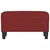 Klupa Crvena boja vina 70 x 35 x 41 cm od tkanine