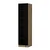 Hanah Home Garderober Minar Kale-8757, 45x210x52 cm, Orah-crni