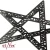 Uhani ETNOX - Pentacle - SO4013B