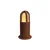SLV Rusty Cone 40 rjavorjava podstavna luč 40 cm - Pomorski - rjasto rjava, jantarna - Kovina