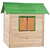 VIDAXL otroška igralna hišica iz lesa