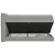Boxspring Krevet Lina 160/200 cm , siva