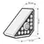 LED solarno svetlo sa senzorom ARI LED/4,5W/3,7V 600 mAh IP44 crna