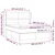 Vidaxl Box spring postelja z vzmetnico modra 140x190 cm blago