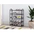 ModernHome Polica za obuću metal 5 XJ53K BLACK