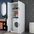 Hanah Home Ormarić za veš mašinu KD109-3198, Beli