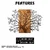 Sombra del Bosque -5 BlackWalnut Decorative Wooden Wall Accessory