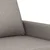 Fotelja smeđesiva 60 cm od tkanine