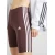 Adidas Ženske biciklističke helanke 3s, Braon