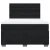 vidaXL vidaXL Box spring postelja z vzmetnico črna 140x200 cm žamet, (21309418)