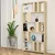 Hanah Home Polica za knjige Lima, 90x180x20 cm, Krem