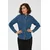 Kaffe Bluza KALena modra/moder denim