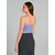 Sinsay - Basic bandeau top - svetlo plava