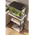Hanah Home višenamenska polica Dh Aquarium, 55 cm, bela