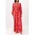 Trendyol Modest Ženska haljina Tctss26Eb00163, Crvena