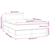 vidaXL Box spring postelja z vzmetnico LED taupe 120x200 cm blago