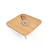 Hanah Home klub sto Oscar Kare 100, 100 cm, hrast