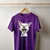 Camiseta Majica sa štampanim printom Cam 575, Muška, Patlidžan