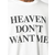 Amiri - heaven dont want me printed T-shirt - men - White