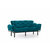 ATELIER DEL SOFA Sofa trosed Nitta Triple Petrol Green