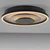 JUST LIGHT. 14409-21 - LED stropno svetilo GLITTY LED/22W/230V prečnik 40 cm crna