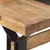 vidaXL Jedilna miza 180x90x76 cm robusten mangov les
