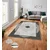 Conceptum Hypnose tepih Asr Crpt-148, pravougaoni, 180 x 280 cm, siva