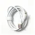 Lightning data kabl 2m, USB-A na Lightning, beli, Fast Charging