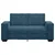 vidaXL Dvosed moder 160x78x84 cm žamet