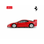 Ferrari F40 daljinsko voden avto - 1:24