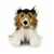 Plišasti pes border collie 28 cm ECO-FRIENDLY
