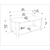 Hanah Home Klub sto Monao, 91x40x47.5 cm, Bež