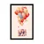 Plakat zasanjani slon z baloni - 40x60 silver