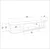 Hanah Home TV Komoda Ibarra, 120x23,4x29,6 cm, Bela