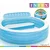 INTEX Bazen s naslonom 229 x 218 x 79 cm/ 57190NP
