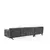 Atelier del Sofa Ugaona garnitura Siva