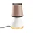 Opviq Stona lampa 8022, 17x17x33 cm, IP20, Smeđe-bela