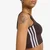 Modrček adidas Essentials 3 Stripes Seamless Bralette Aurora Coffee S
