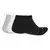 Adidas Čarape C Ess Low 3P KD6721, Crne, sive i bele