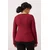 Trendyol Curve Ženska bluza Tbbaw26Af00068, Bordo