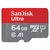 SANDISK Memorijska kartica Ultra microSD 64GB + adapter