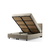 HANAH HOME Krevet Safir Set 120 x 200 Brown