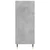 Visoka komoda siva boja betona 57x35x90 cm konstruirano drvo