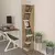 Hanah Home Polica za kuću Arrow, 31,8x165x31,8 cm, Boje hrasta